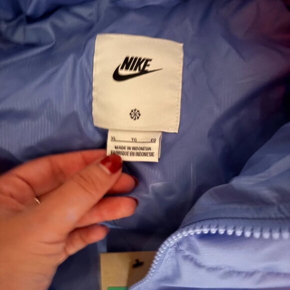 Nike Sportswear Club Puffer Jacket Polar Blue - Picture 9 of 11